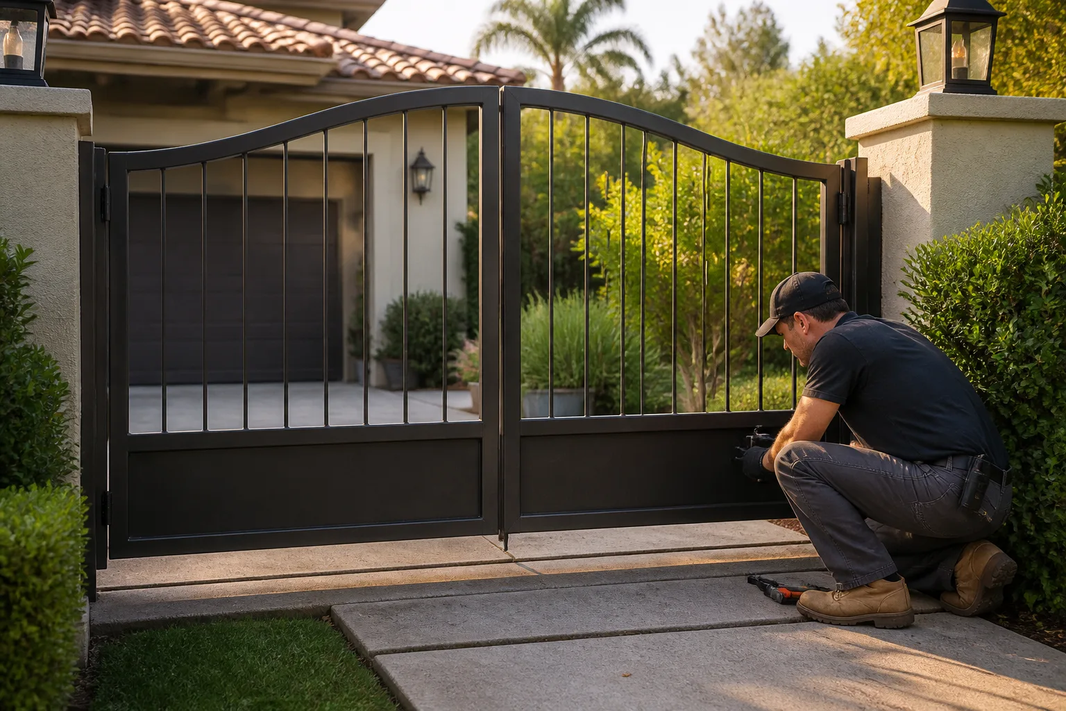 Preparing Your Home’s Gate Repair for Winter in Los Angeles